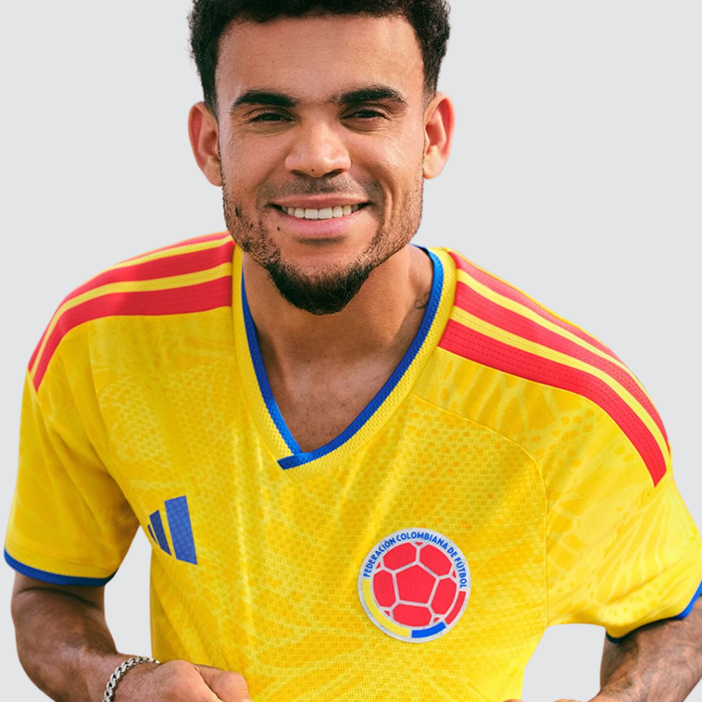Camisa adidas Colômbia 2026-2027 amarela