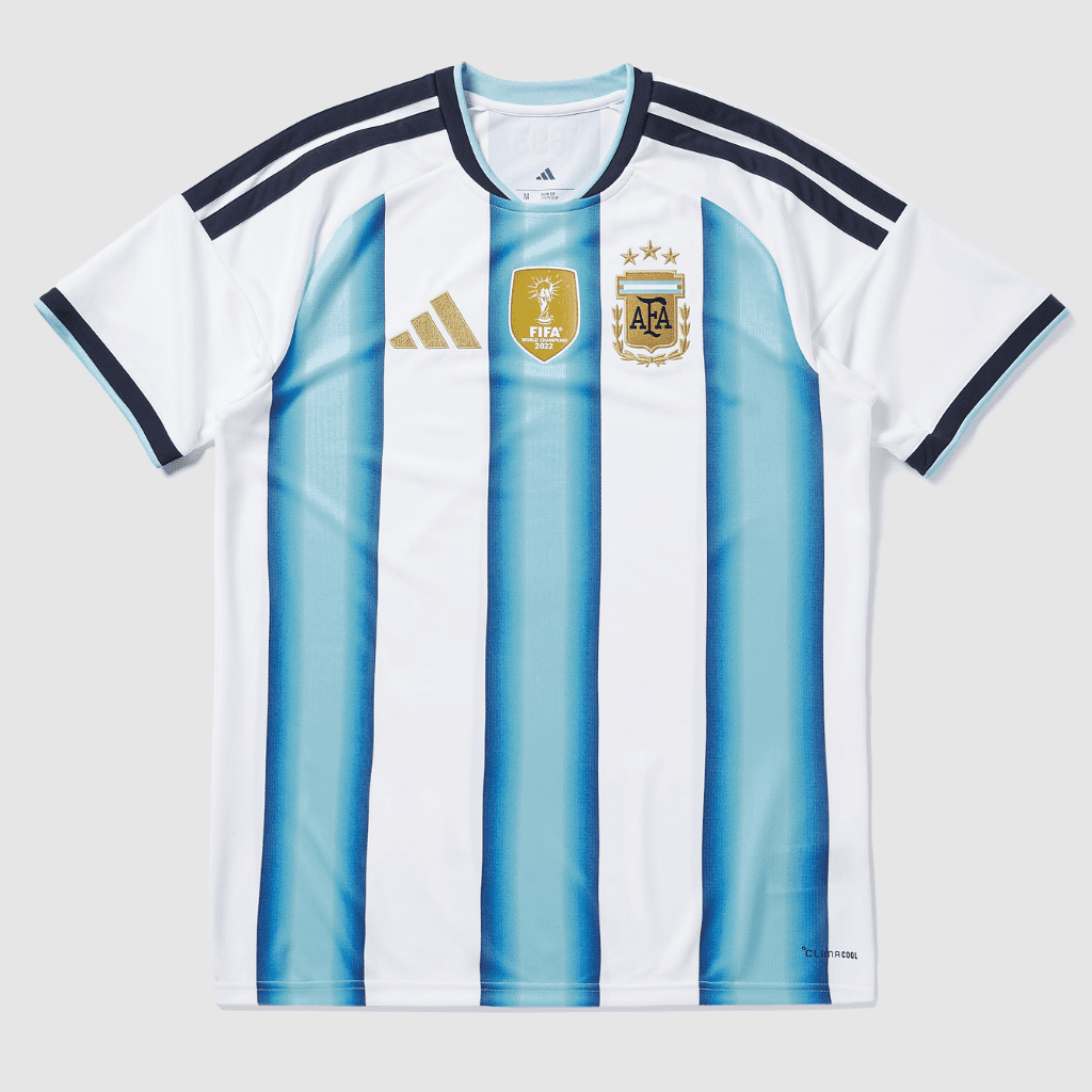 Camisa adidas Argentina titular 2026-27 branca