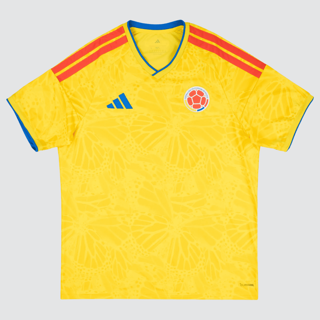 Camisa adidas Colômbia 2026-2027 amarela