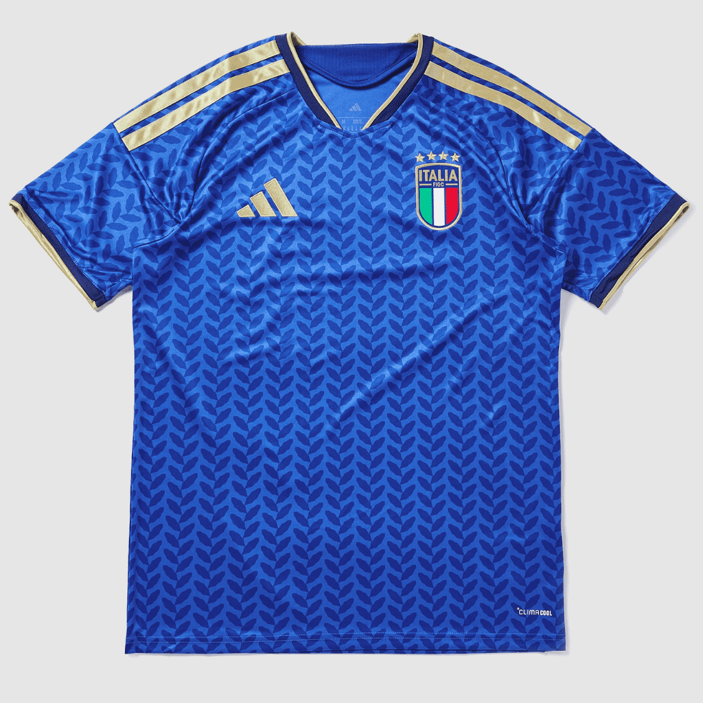 Camisa Itália 2026 adidas vista de frente
